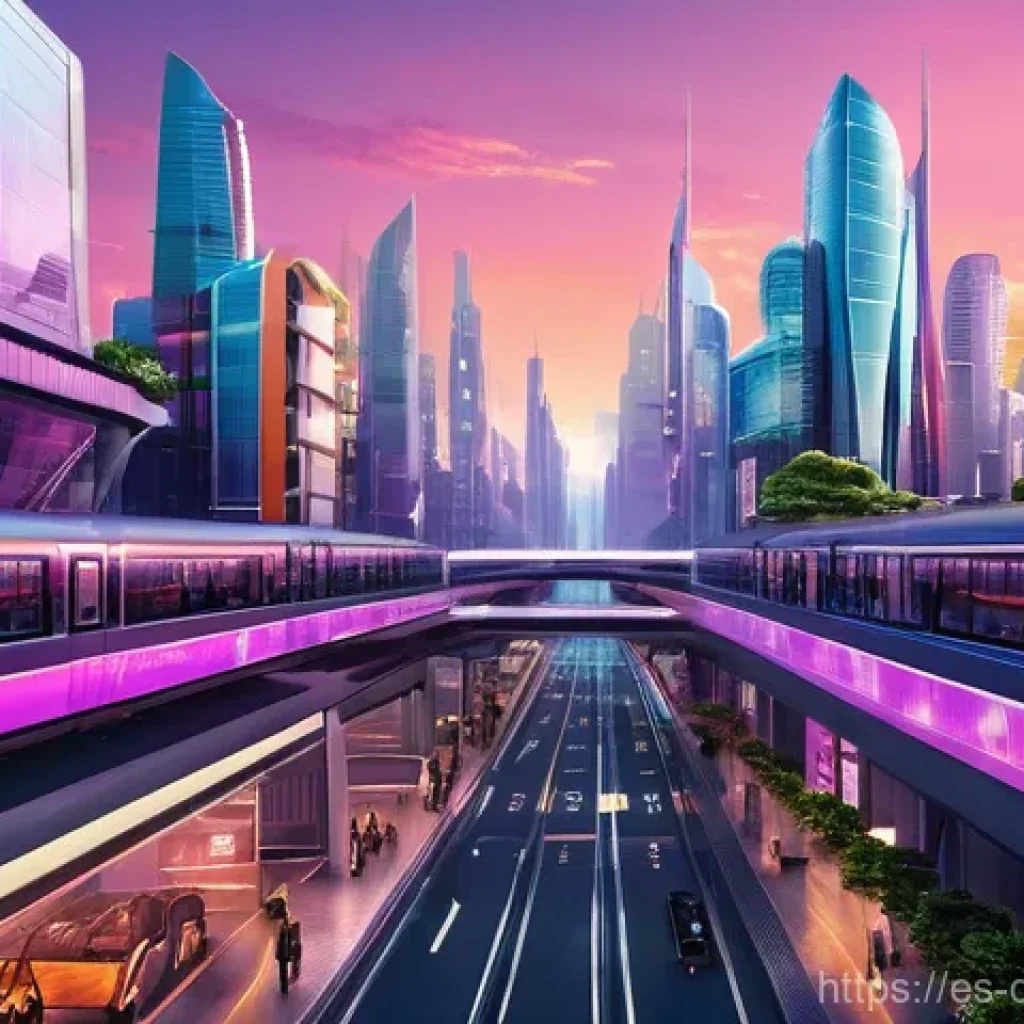 디지털 통화의 국제적 정책 조화 - **Prompt 1: Futuristic Cityscape at Sunset**
    A wide-angle, highly detailed shot of a vibrant, te...